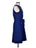 Theory Solid Blue Cocktail Dress Size 00 - photo 4