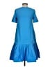 Cos Solid Blue Casual Dress Size XS - photo 2