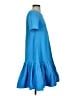 Cos Solid Blue Casual Dress Size XS - photo 4