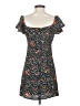 Forever 21 Print Black Casual Dress Size S - photo 2