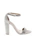 Steve Madden Silver Sandals Size 7 1/2 - photo 1