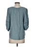 Knox Rose 100% Rayon Teal 3/4 Sleeve Blouse Size S - photo 2