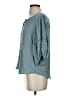 Knox Rose 100% Rayon Teal 3/4 Sleeve Blouse Size S - photo 5