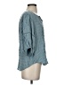 Knox Rose 100% Rayon Teal 3/4 Sleeve Blouse Size S - photo 4