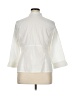 Marks & Spencer Ivory 3/4 Sleeve Button-Down Shirt Size UK 20 / US 16 - photo 2