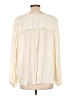 Current Air 100% Polyester Ivory Long Sleeve Blouse Size L - photo 2