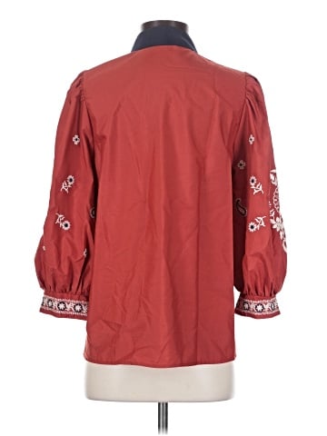 Entro 3/4 Sleeve Blouse (view 2)