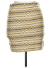 Express Chevron-herringbone Yellow Casual Skirt Size L (estimated) - photo 2