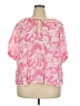 H&M Pink Short Sleeve Blouse Size XXL - photo 1