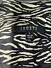 Sandro Studio 100% Polyester Animal Print Black Blazer Size L - photo 6