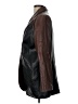 Etienne Aigner 100% Leather Brown Blazer Size 10 - photo 5