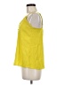Shinestar 100% Polyester Yellow Sleeveless Blouse Size M - photo 5