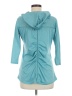 Cuddl Duds 100% Polyester Teal Cardigan Size M - photo 2