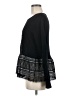 Sandro 100% Polyester Black Long Sleeve Blouse Size Med (2) - photo 5