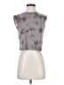 JoyLab Gray Sleeveless T-Shirt Size XS - photo 1
