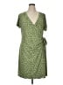 Gilli Green Casual Dress Size 1X - photo 1