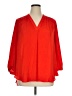 Vince Camuto Red 3/4 Sleeve Blouse Size 1X - photo 1