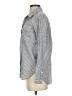 Athleta 100% Cotton Stripes Gray Long Sleeve Button-Down Shirt Size XS - photo 5