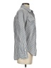 Athleta 100% Cotton Stripes Gray Long Sleeve Button-Down Shirt Size XS - photo 4