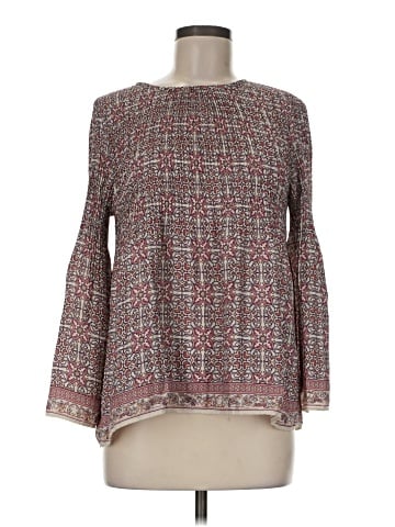 Max Studio 3/4 Sleeve Blouse (view 1)