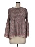 Max Studio 100% Polyester Burgundy 3/4 Sleeve Blouse Size M - photo 1