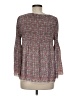 Max Studio 100% Polyester Burgundy 3/4 Sleeve Blouse Size M - photo 2