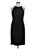 Evan Picone 100% Polyester Solid Black Cocktail Dress Size 6 - photo 1
