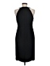 Evan Picone 100% Polyester Solid Black Cocktail Dress Size 6 - photo 2