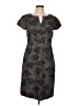 Boden 100% Polyester Gray Casual Dress Size 10 - photo 1