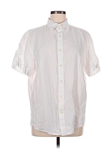 Banana Republic Short Sleeve Button-Down Shirt (view 1)