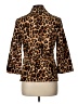 Charter Club Animal Print Brown Blazer Size L - photo 2