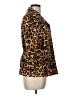 Charter Club Animal Print Brown Blazer Size L - photo 4