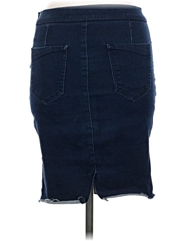 Express Jeans Denim Skirt (view 2)