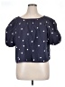 Maeve Blue Short Sleeve Blouse Size XL (petite) - photo 1