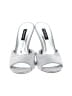 Nine West Silver Sandals Size 7 1/2 - photo 2