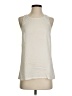 Halston Heritage Ivory Sleeveless Silk Top Size S - photo 1