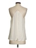 Halston Heritage Ivory Sleeveless Silk Top Size S - photo 2