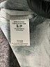 Theory 100% Silk Print Gray Long Sleeve Silk Top Size S - photo 8
