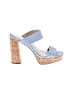 Charles by Charles David Blue Heels Size 8 - photo 1