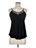 Phanuel 100% Rayon Black Sleeveless Blouse Size M - photo 1