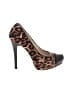 MICHAEL Michael Kors Animal Print Brown Heels Size 7 - photo 1