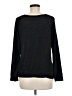 Bobeau 100% Polyester Black Long Sleeve T-Shirt Size M - photo 2