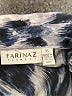 Farinaz Taghavi 100% Polyester Animal Print Blue Long Sleeve Blouse Size 16 - photo 7
