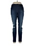 Hue Solid Blue Jeggings Size L - photo 1