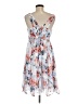 Torrid 100% Polyester Floral Blue Casual Dress Size Med Plus (00) - photo 2