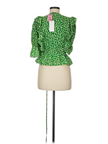 WAYF Short Sleeve Blouse (view 2)