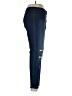 Hue Solid Blue Jeggings Size L - photo 4