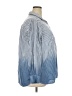 Lands' End 100% Cotton Stripes Blue Long Sleeve Button-Down Shirt Size 2X - photo 4