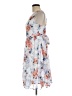 Torrid 100% Polyester Floral Blue Casual Dress Size Med Plus (00) - photo 5