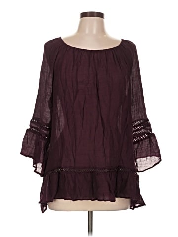 Counterparts 3/4 Sleeve Blouse (view 1)